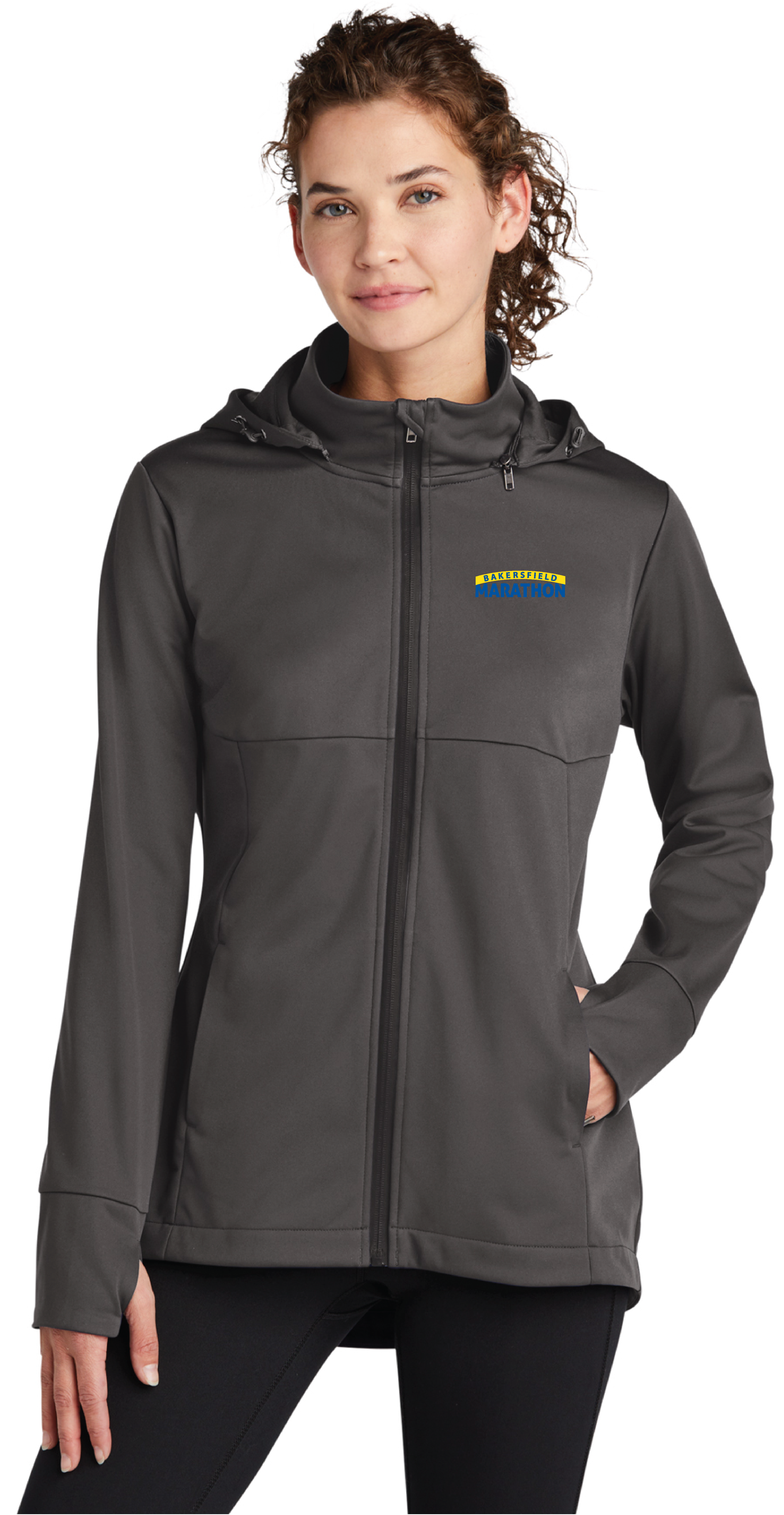 Sport-Tek® Ladies Hooded Soft Shell Jacket LST980